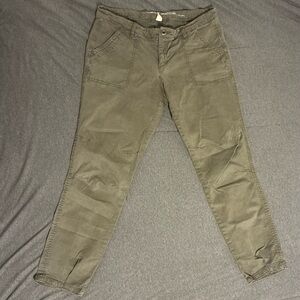 Olive Green unisex utility Pants - size S